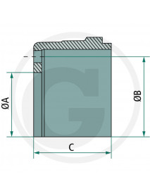 A.D.R Bubon brzdy 406x120mm